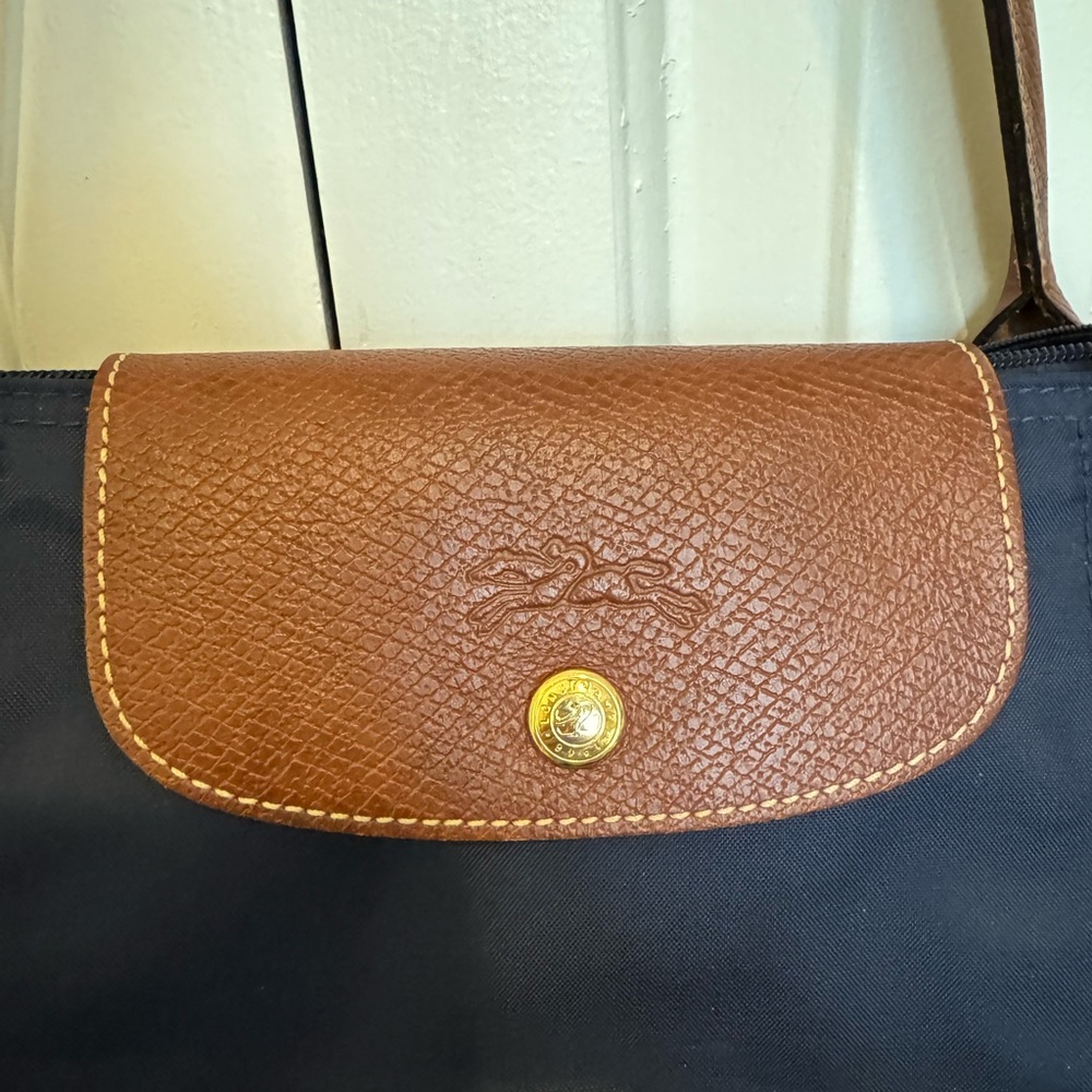 LONGCHAMP Le Pliage Original M Tote Bag in Navy - Picture 7 of 8